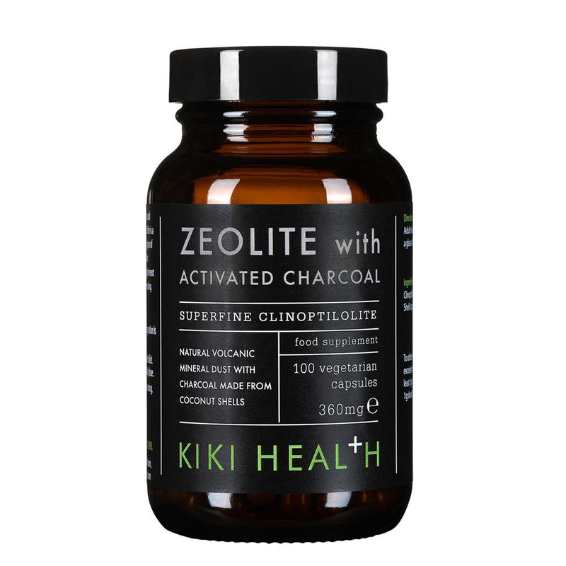 Zeolite With Activated Charcoal 100 Vegicaps