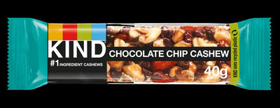 Chocolate Chip Cashew Bar 40g