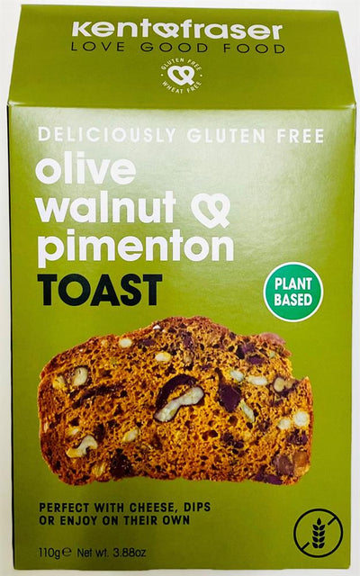 Gluten-Free Vegan Olive Walnut Pimenton Toast 110g