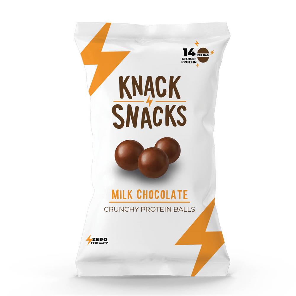 Knack Snacks Milk Chocolate Protein Balls 34g (Sold in multiple of 10 ...