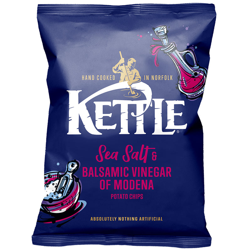 Kettle Sea Salt & Balsamic Vinegar of Modena 130g