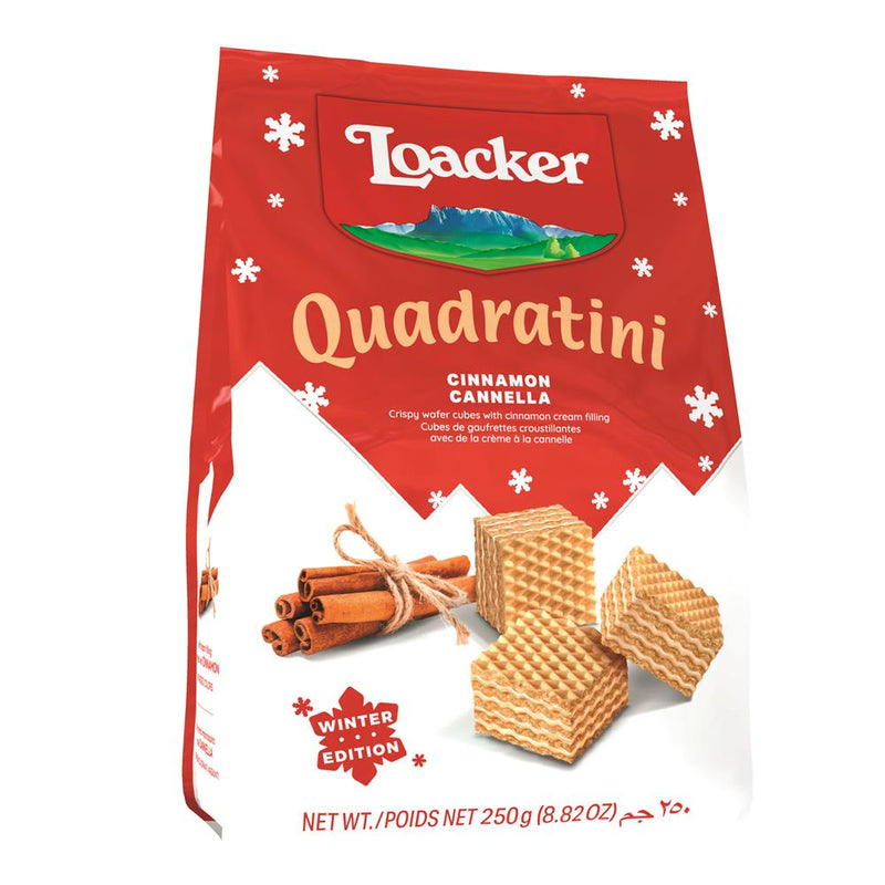 Loacker Quadratini Cinnamon 250g