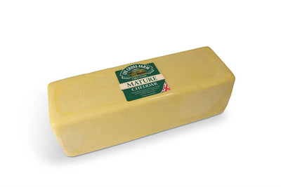 Organic Mature Cheddar 2.5kg