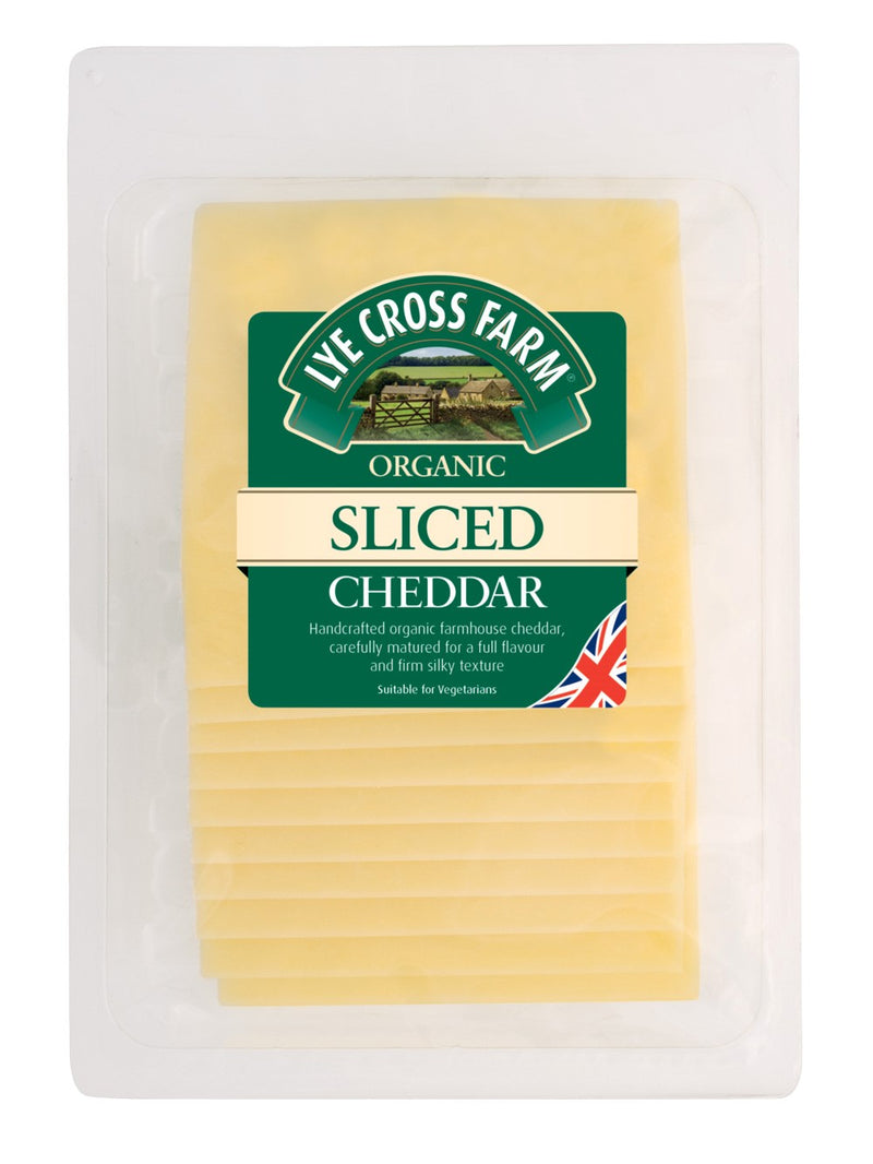 Organic Sliced Cheddar 200g