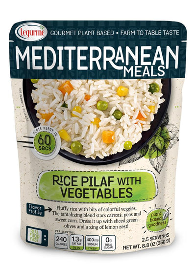 Legurme Rice With Vegetable Garnish 250g