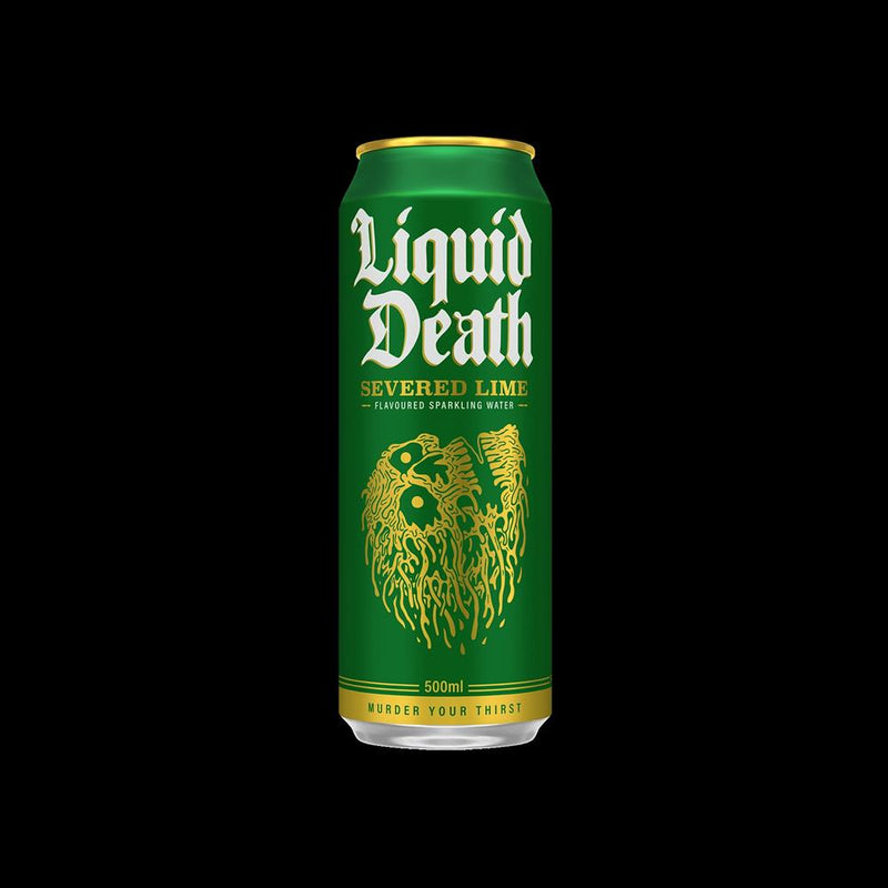 Liquid Death Severed Lime Sparkling Water 500ml