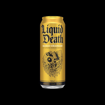 Liquid Death Mango Chainsaw Sparkling Water 500ml