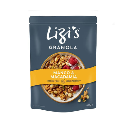 Lizi's Mango Macadamia B/fast Cereal 400g