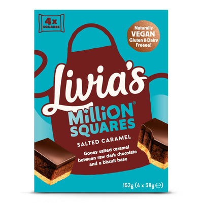 Salted Caramel Million Squares 4 x 38g