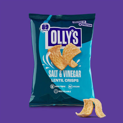 Salt & Vinegar Lentil Crisps 80g