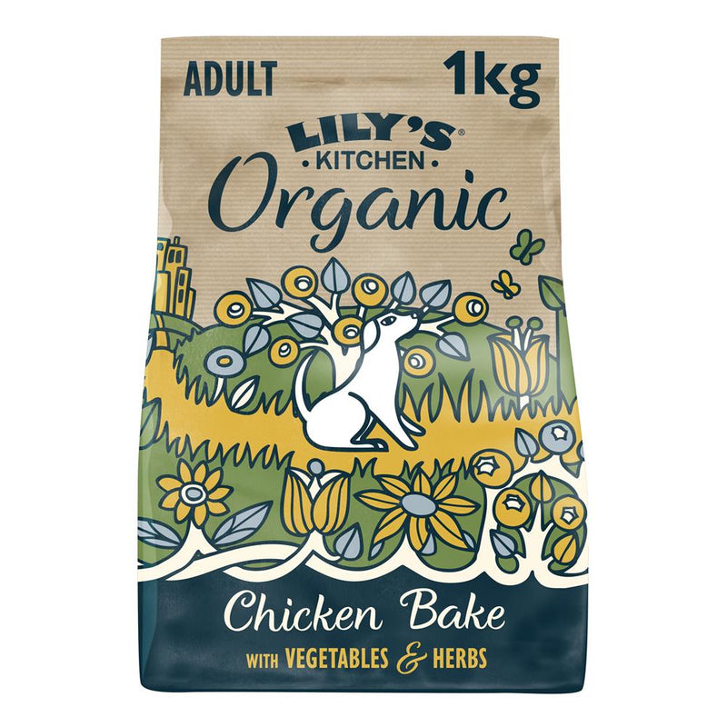 Organic Chicken with Vegetables Bake for Dogs 1kg