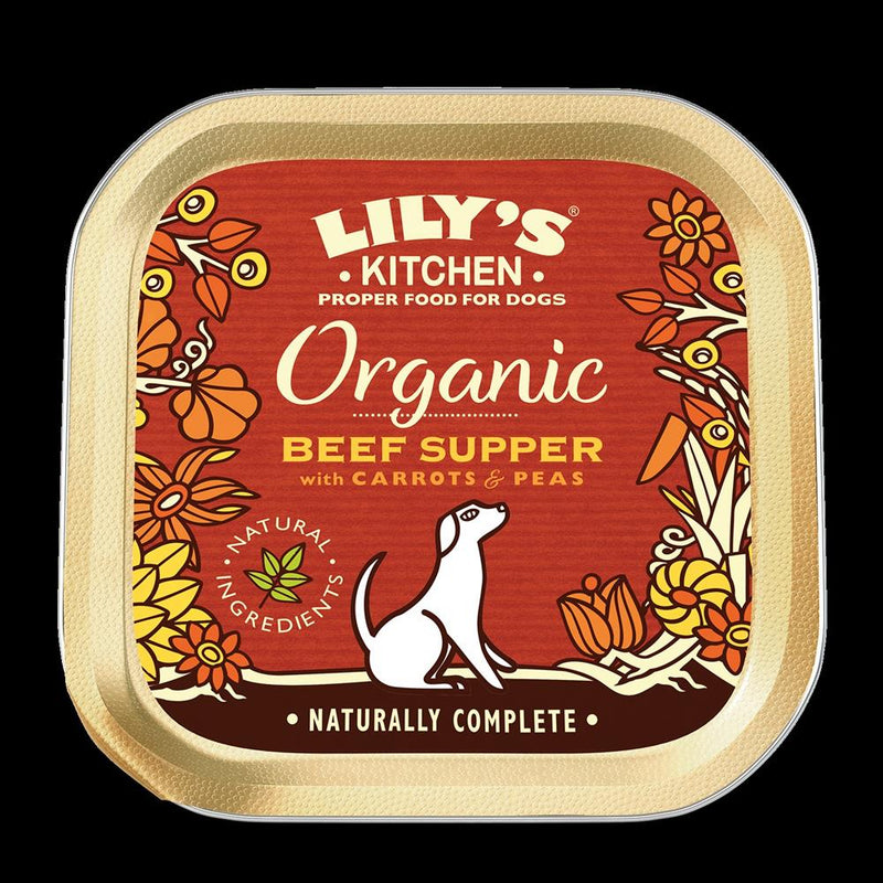 Organic Beef Supper for Dogs 150g