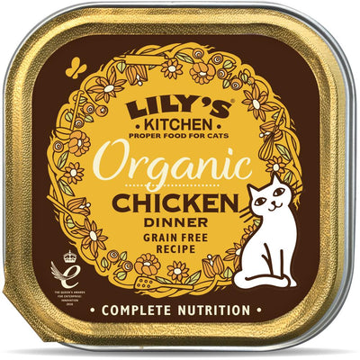 Lily's Kitchen Organic Chicken Dinner for Cats 85g