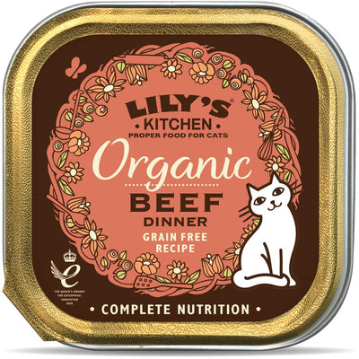 Lily's Kitchen Organic Beef Dinner for Cats 85g