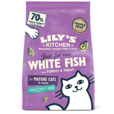 Senior White Fish & Turkey 800g