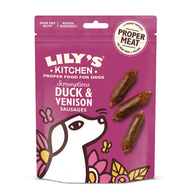 Duck and Venison Sausages 70g
