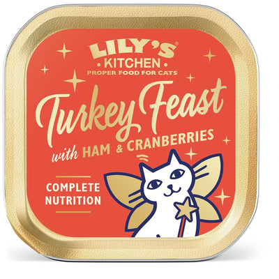 Cat Christmas Turkey and Ham Feast 85g