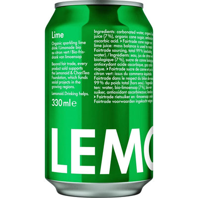 Lemonaid Lime - Organic Sparkling Soft Drink - 330ml