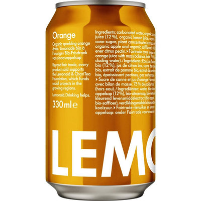 Lemonaid Orange Organic Soft Drink 330ml