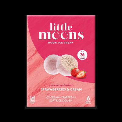 Strawberries & Cream Mochi Ice Creams 6 pack 192g