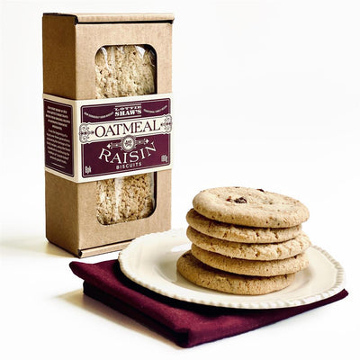 Lottie Shaw's Oatmeal & Raisin Biscuits 180g