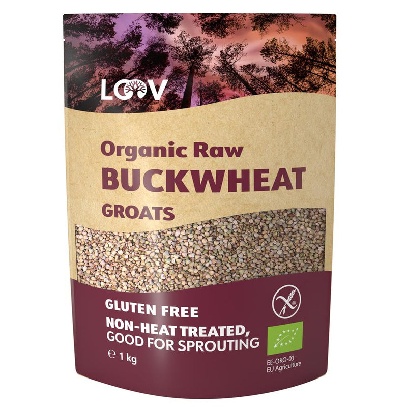 Organic Raw Buckwheat Groats 1kg