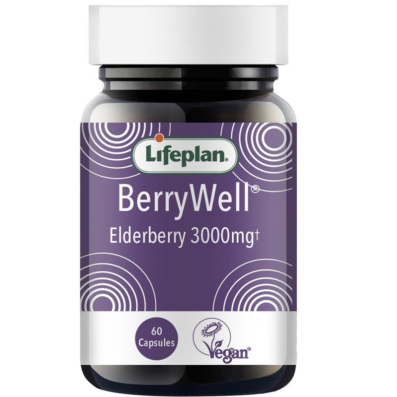 BerryWell Elderberry Capsules x 60