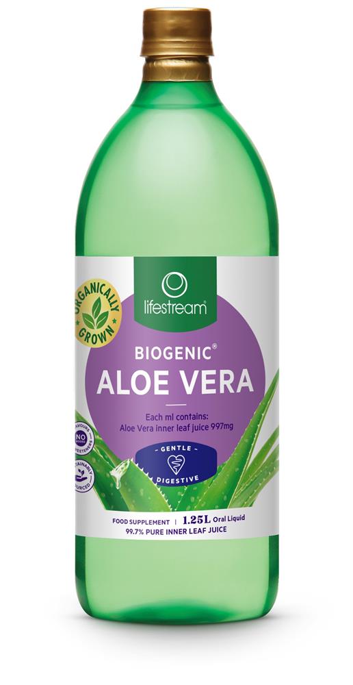 Biogenic Aloe Vera Juice 99.7% Pure 1250ml