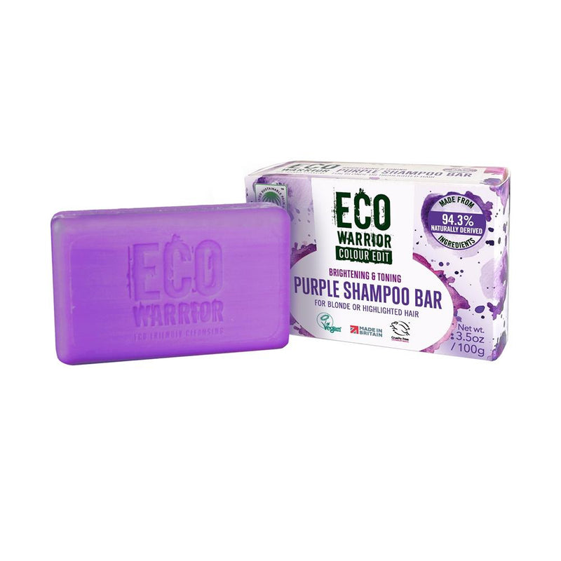 Eco Warrior Purple Shampoo Bar 100g
