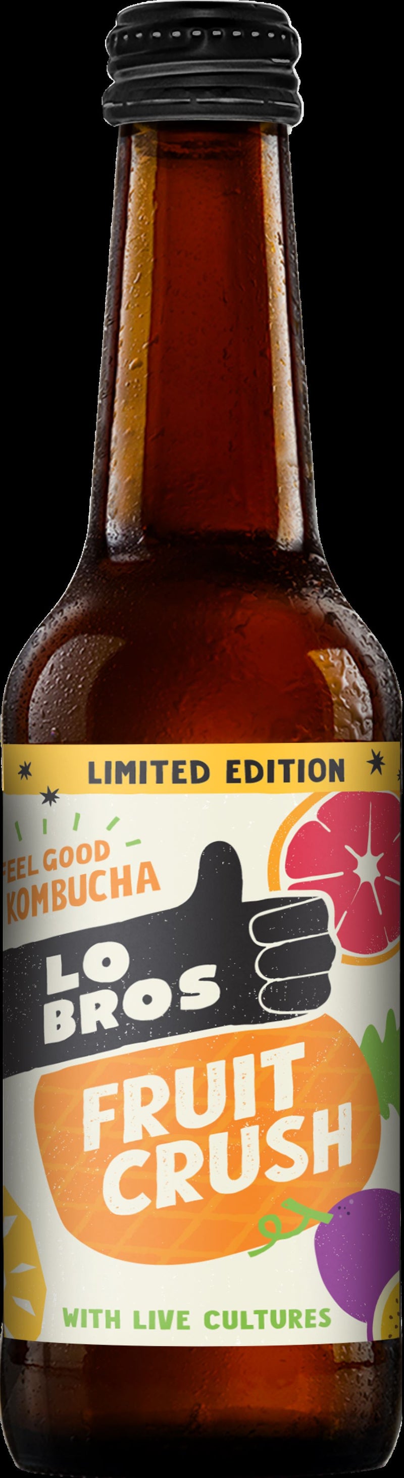 Lo Bros Kombucha - Fruit Crush Low Sugar 330ml