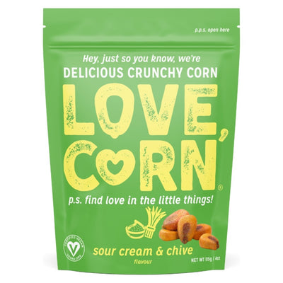 Sour Cream & Chive Crunchy Corn 115g