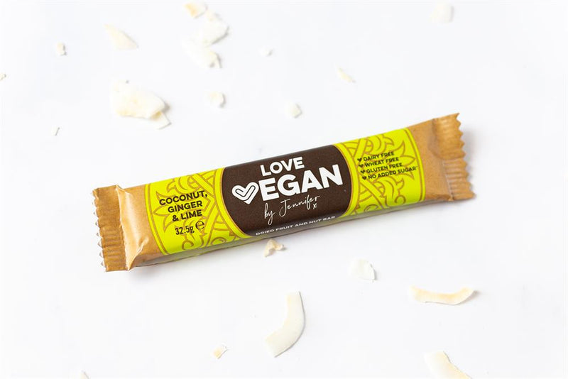 Vegan Coconut, Ginger and Lime Raw Bar 32.5g