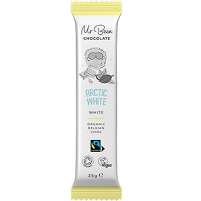 Organic Arctic White Belgian White Chocolate 35g