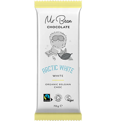 Organic Arctic White Belgian White Chocolate 70g