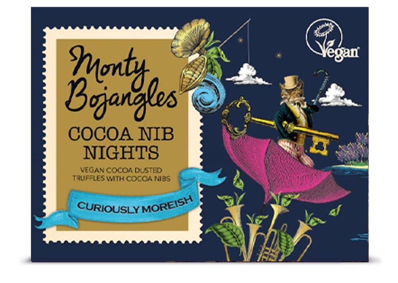 MB Cocoa Nib Nights Vegan Truffles 100g