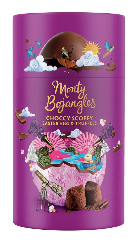 Choccy Scoffy Truffles World of Wonder Tube Egg 175g