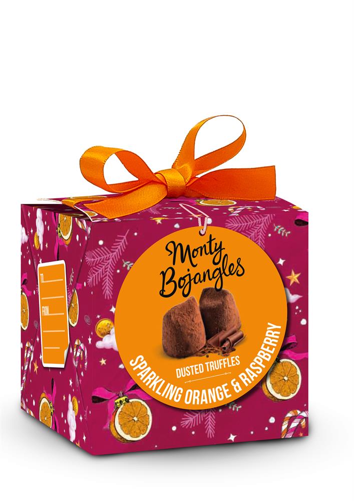 MB Truffles Present Orange & Raspberry 100g