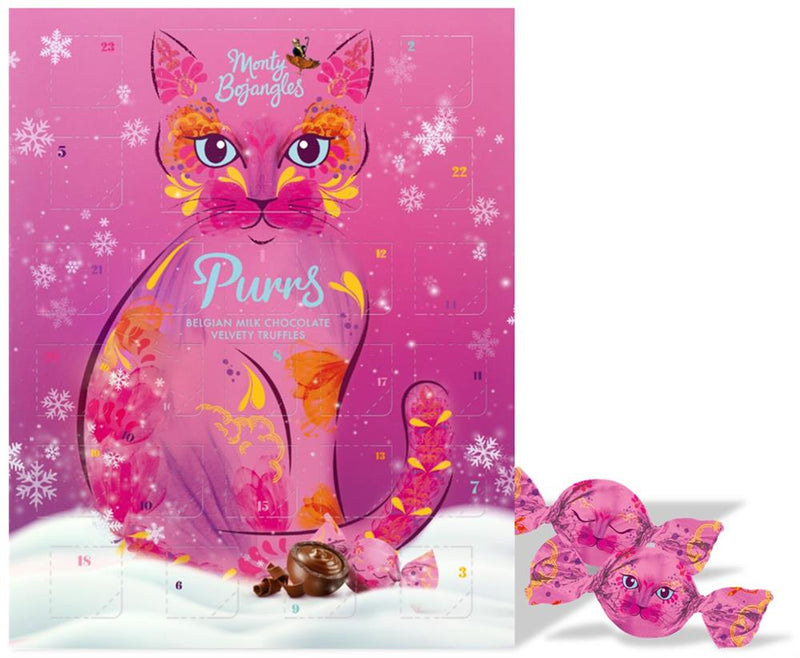 Purrs RFA Milk Choc Truffle Balls Premium Advent Calendar 360g