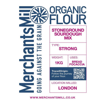 Organic Stoneground Sourdough Flour Mix 1kg