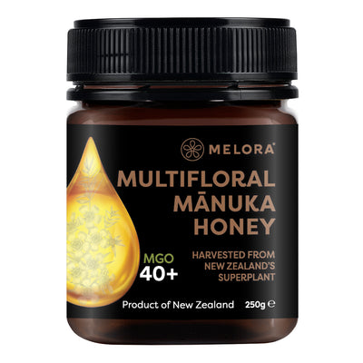 FREE MELORA Manuka Honey 40+MGO 250g