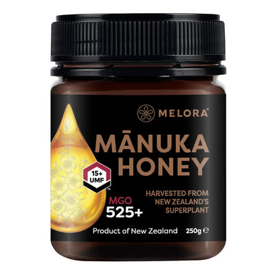 MELORA Manuka Honey 525+MGO UMF15+ 250g