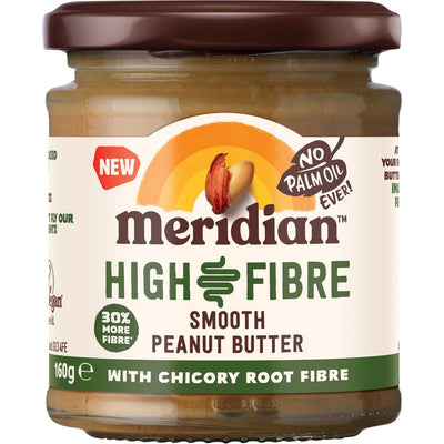 High Fibre Smooth Peanut Butter with Chicory Root Fibre160g