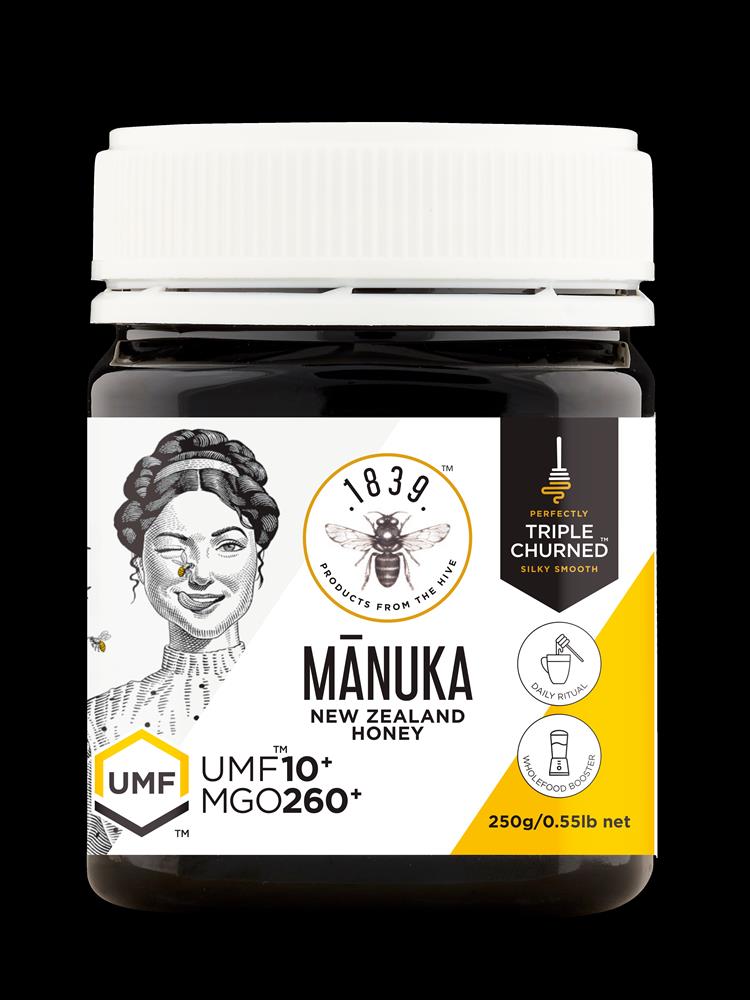 1839 UMF 10+ Manuka Honey 250g