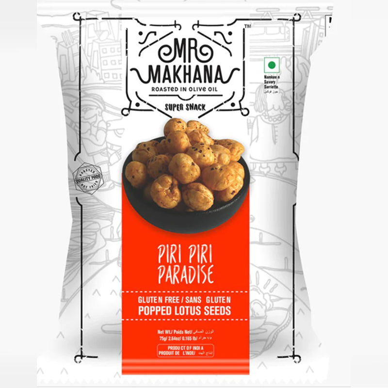 Mr. Makhana Piri Paradise Popped Lotus Seeds 25g