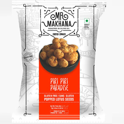 Mr. Makhana Piri Paradise Popped Lotus Seeds 75g