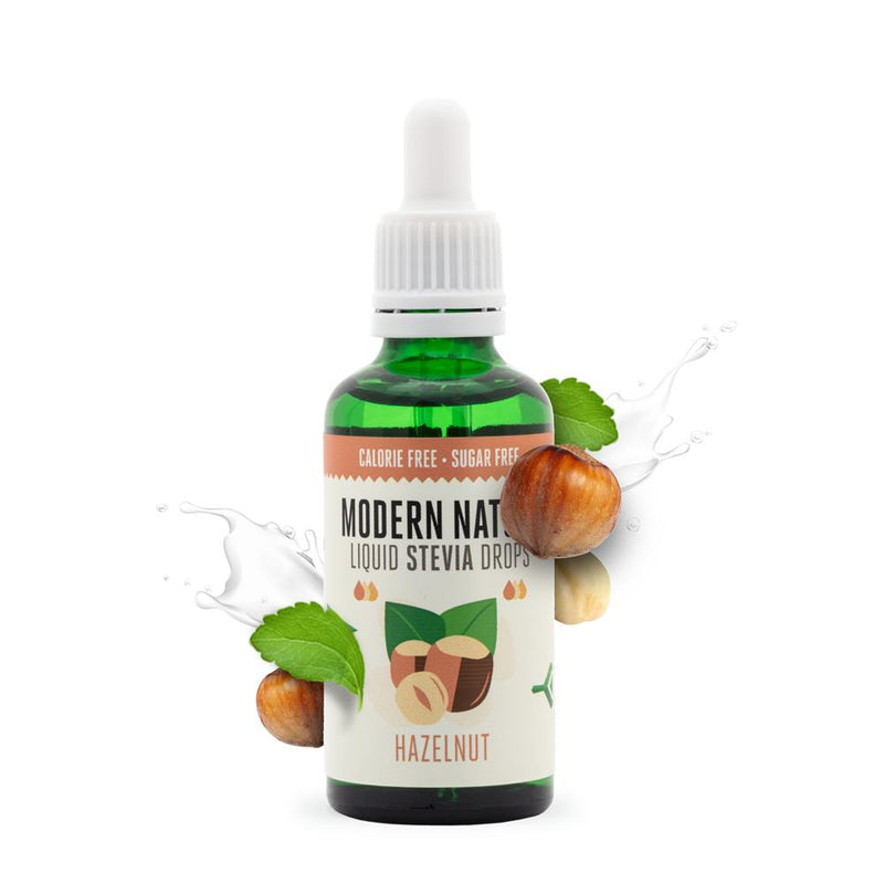 Pure Liquid Stevia Drops Sweetener - Hazelnut 50ml