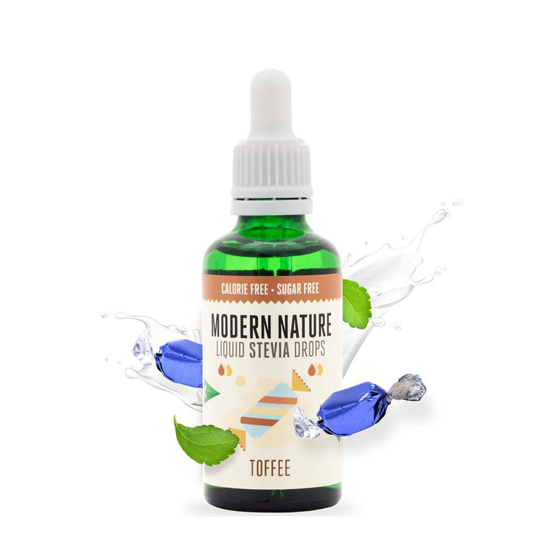 Pure Liquid Stevia Drops Sweetener - Toffee 50ml