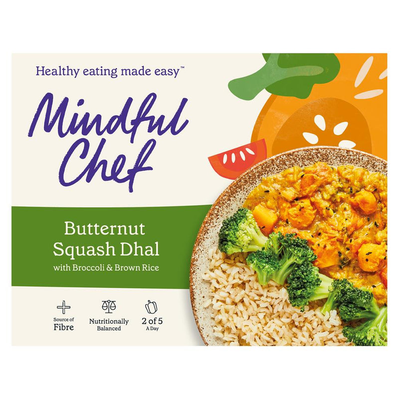 Butternut Squash Dahl with Broccoli & Brown Rice 400g