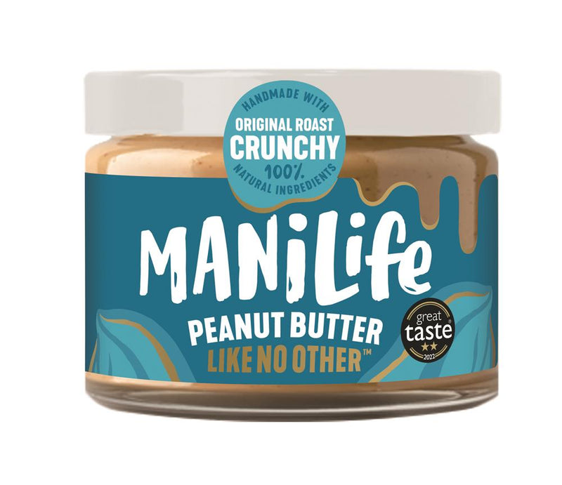 ManiLife Original Crunchy Peanut Butter - 275g Jar