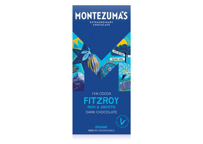 FitzRoy Organic 74% Dark Chocolate 90g Bar